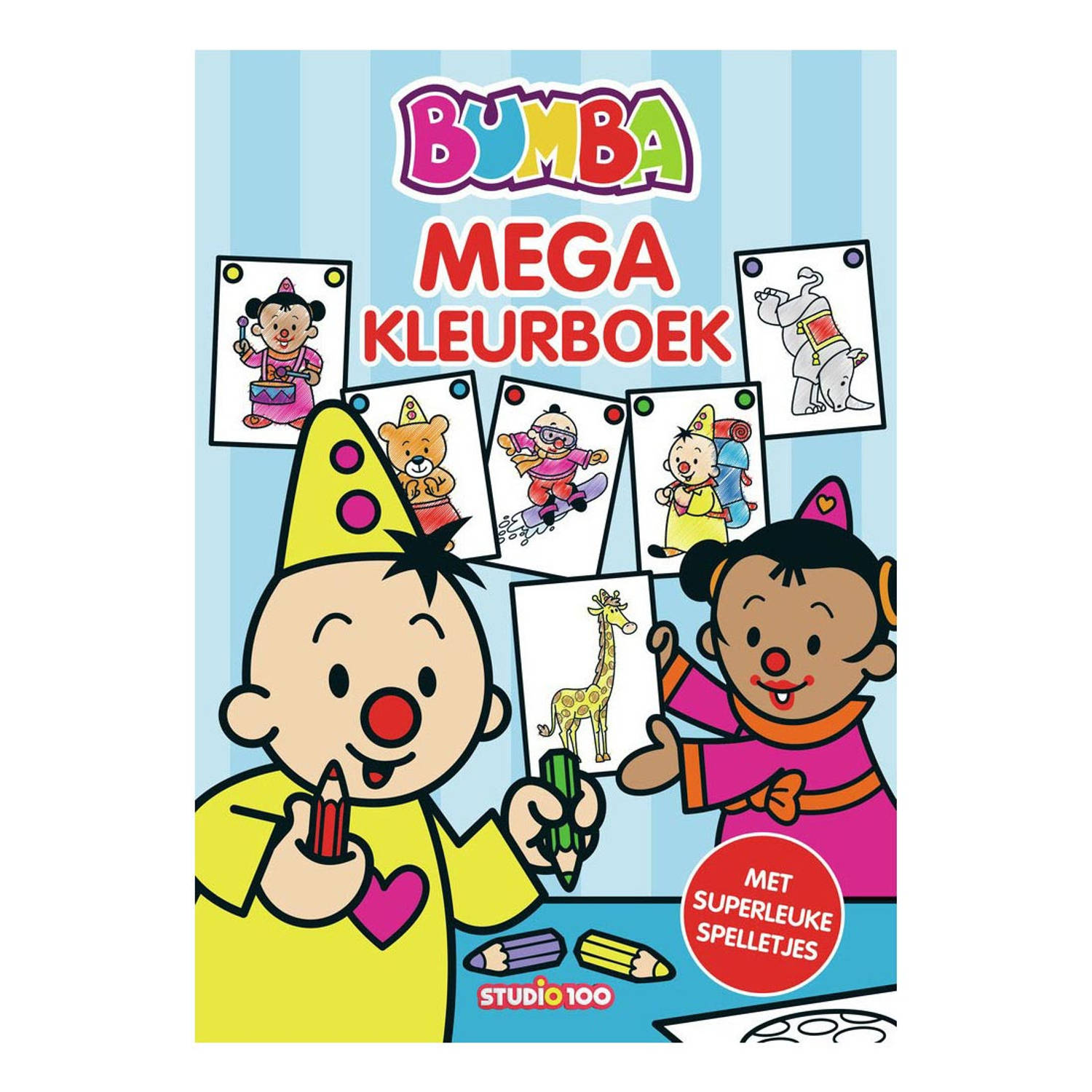 Studio 100 Mega Kleurboek