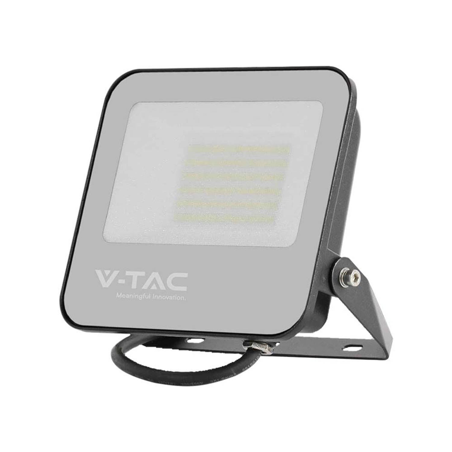 V-TAC VT-4456 Zwarte LED Schijnwerpers - 185lm/w - IP65 - 50W - 9250 Lumen - 4000K