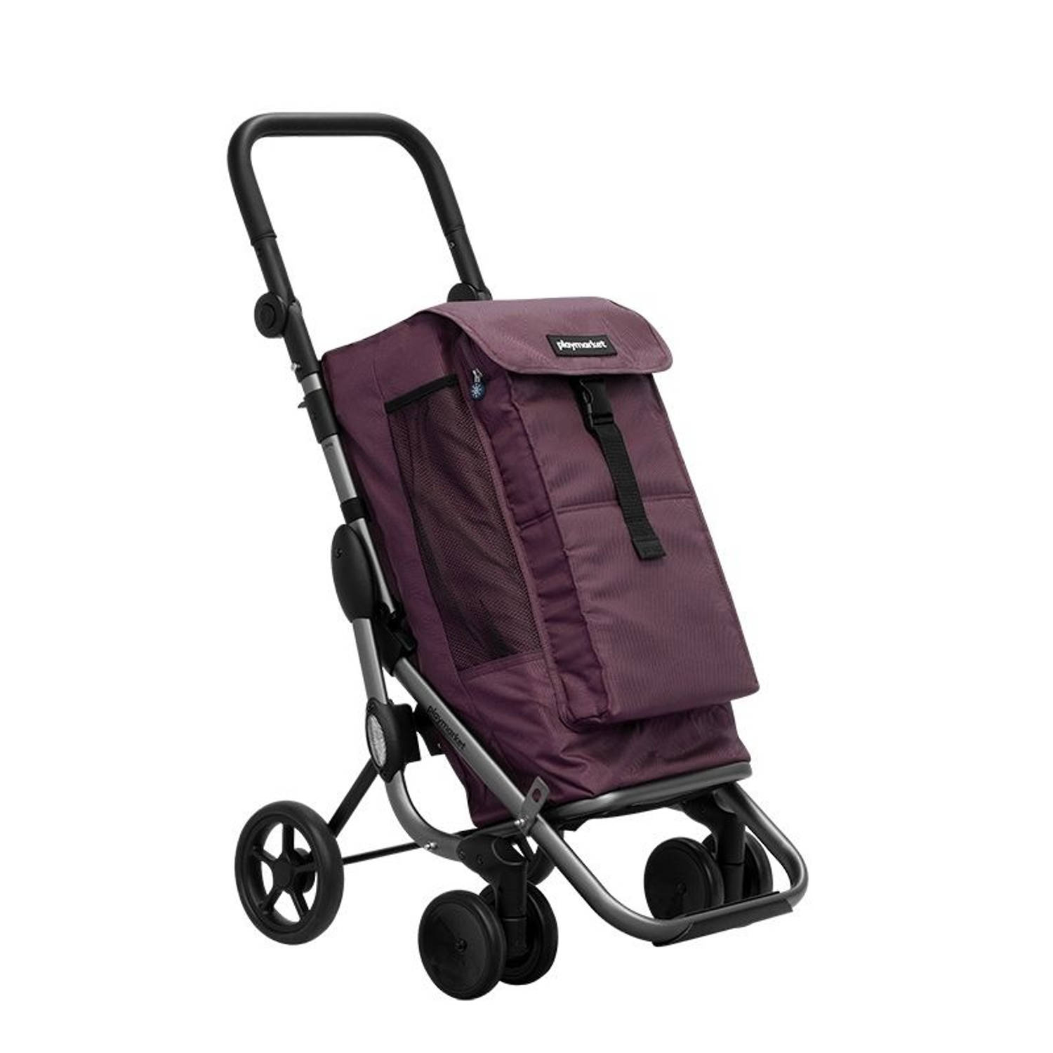 Playmarket Boodschappentrolley Go Up Premium - Purple