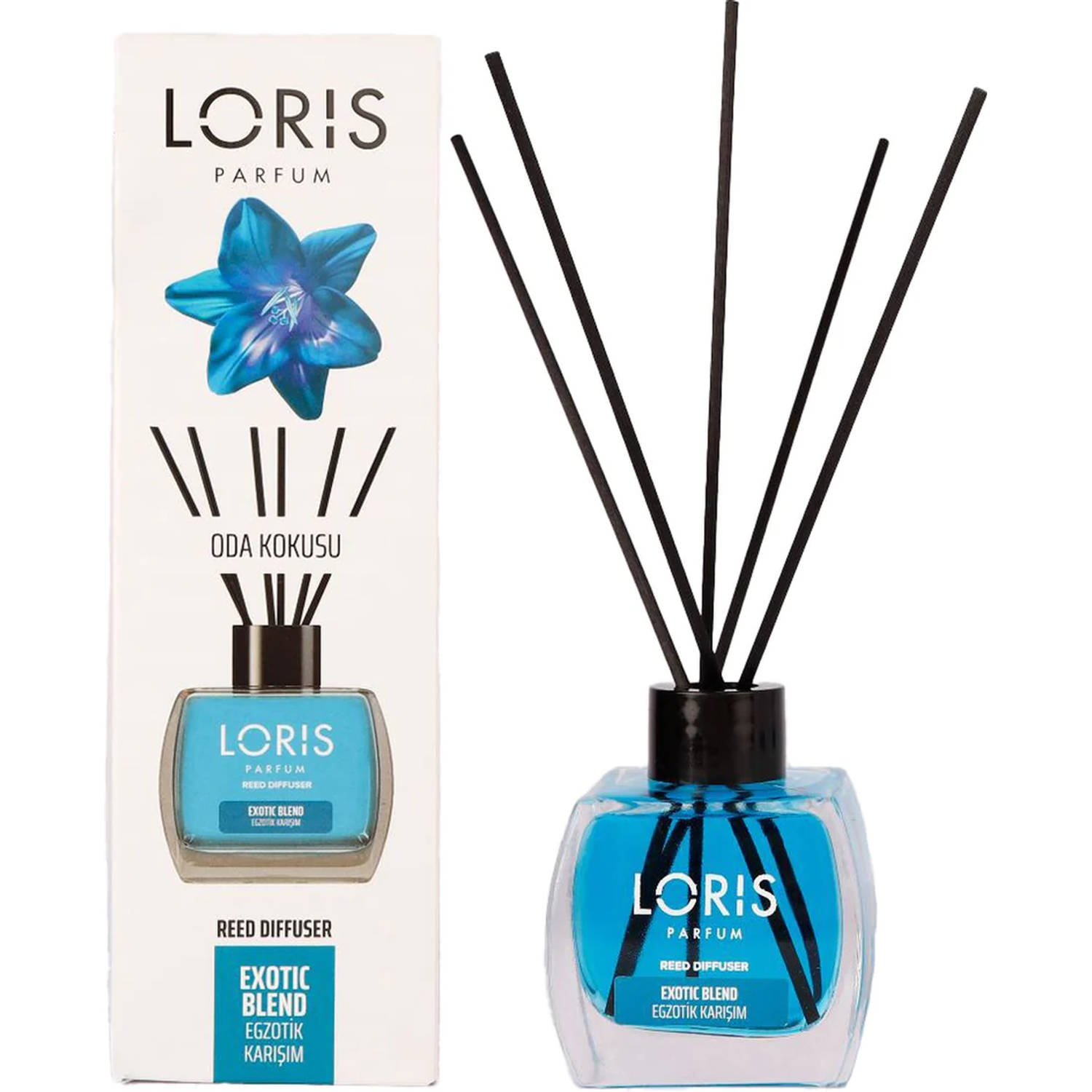 Loris Parfum - Geurstokjes - Huisgeur - Huisparfum - Exotic Blend - 120ml