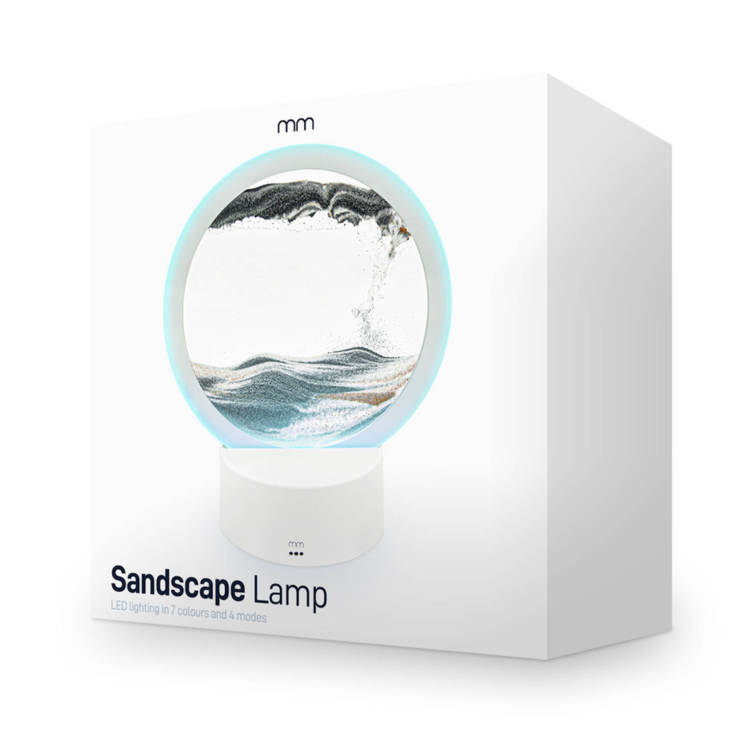 Sandscape lamp - Bewegend zand - LED Verlichting - Decoratie - Verlichting - Original