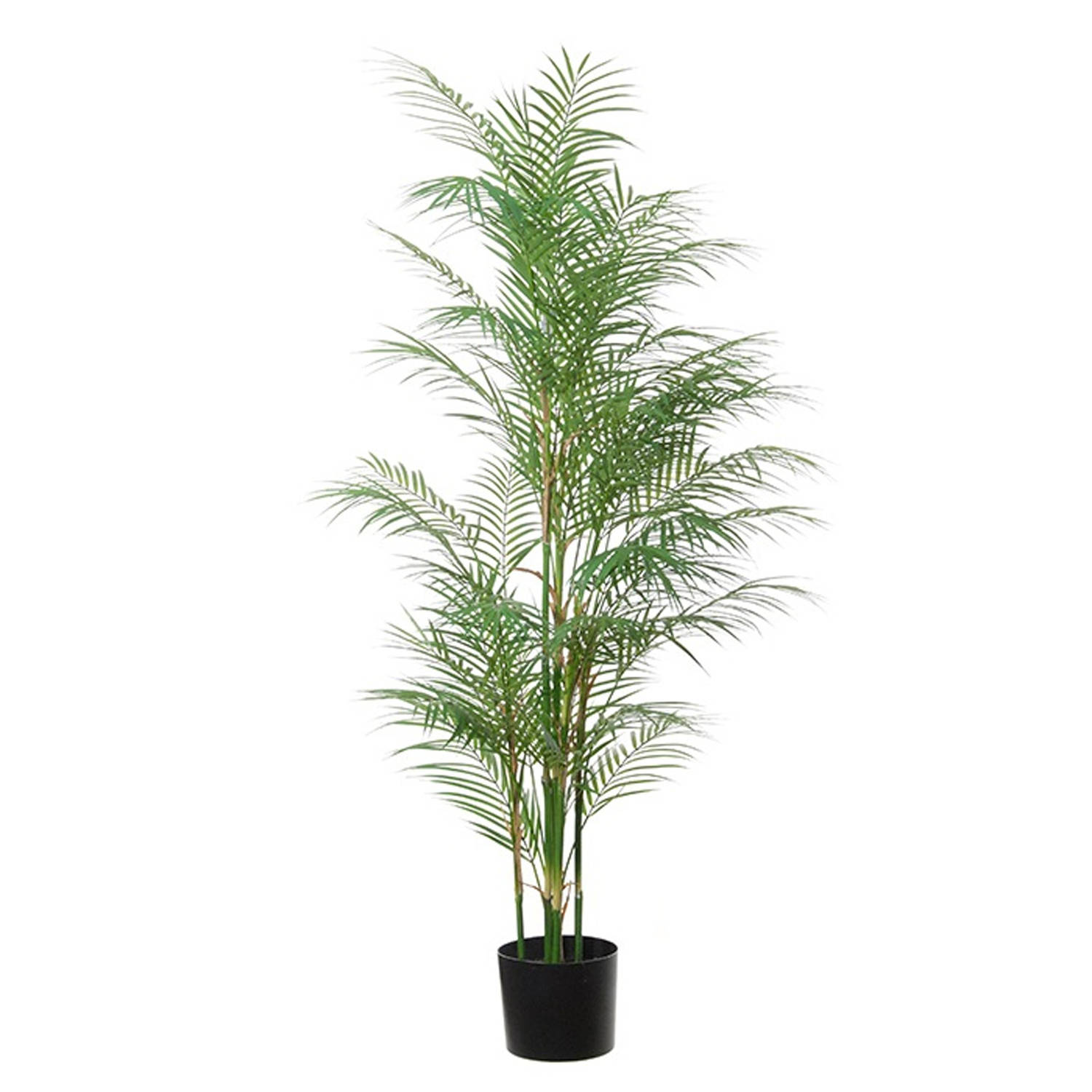 Louis Maes Areca Palm kunstplant - 145cm - kunststof - Goudpalm