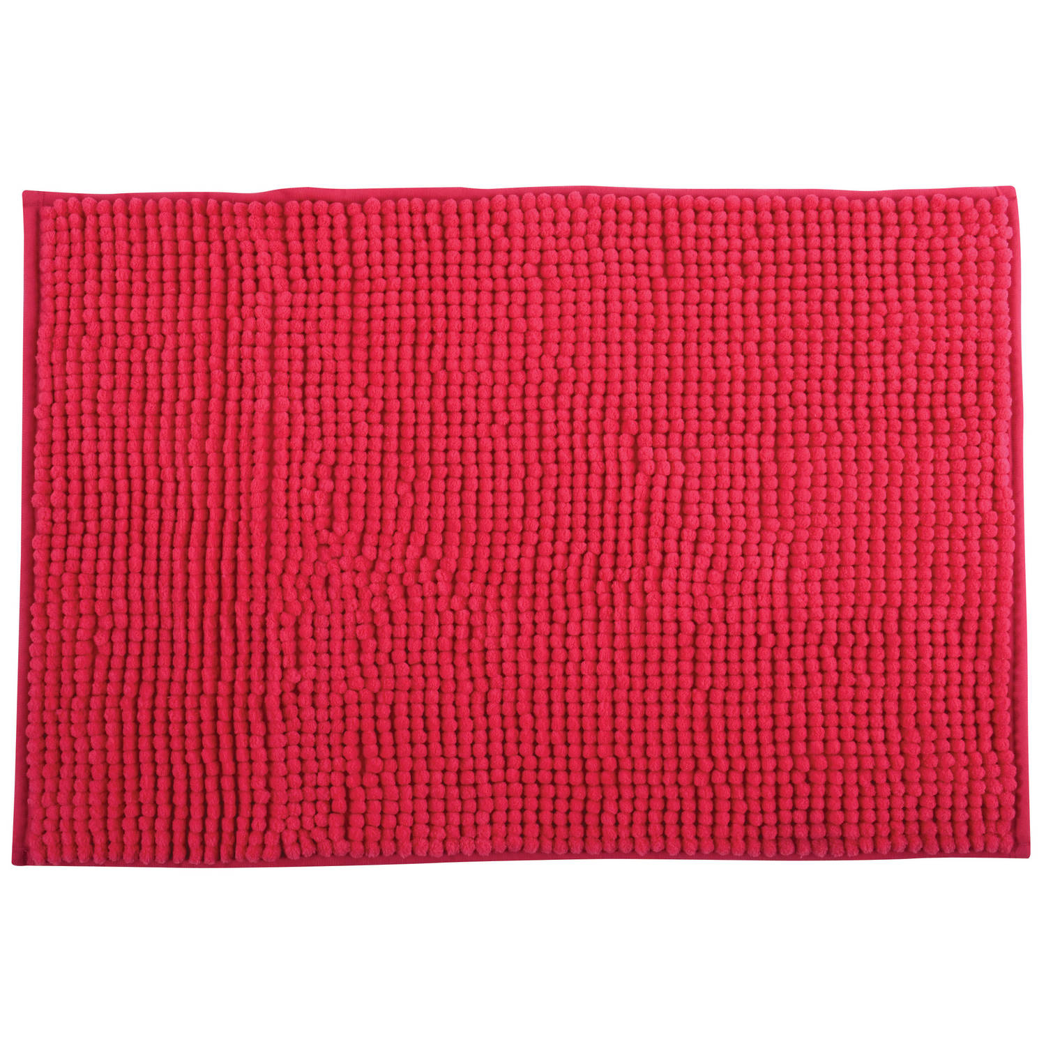Msv Badkamerkleed-badmat Voor Op De Vloer Fuchsia Roze 60 X 90 Cm