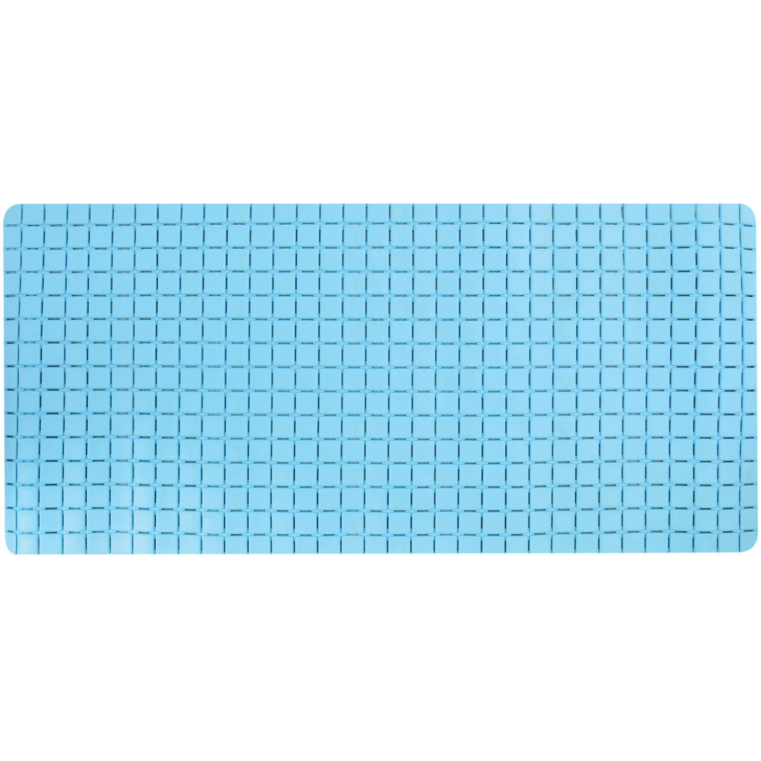 MSV antislipmat Quadro 36x76cm blauw