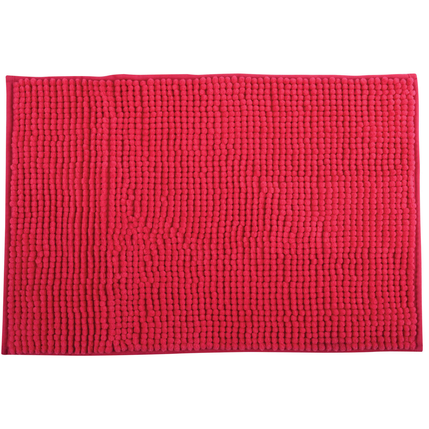 Msv Badkamerkleed-badmat Voor Op De Vloer Fuchsia Roze 40 X 60 Cm