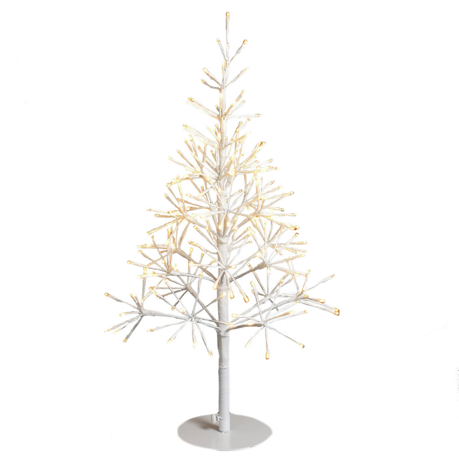 Kerstfiguur Verlicht Wit Licht 88 X 50 Cm Kerstboompje