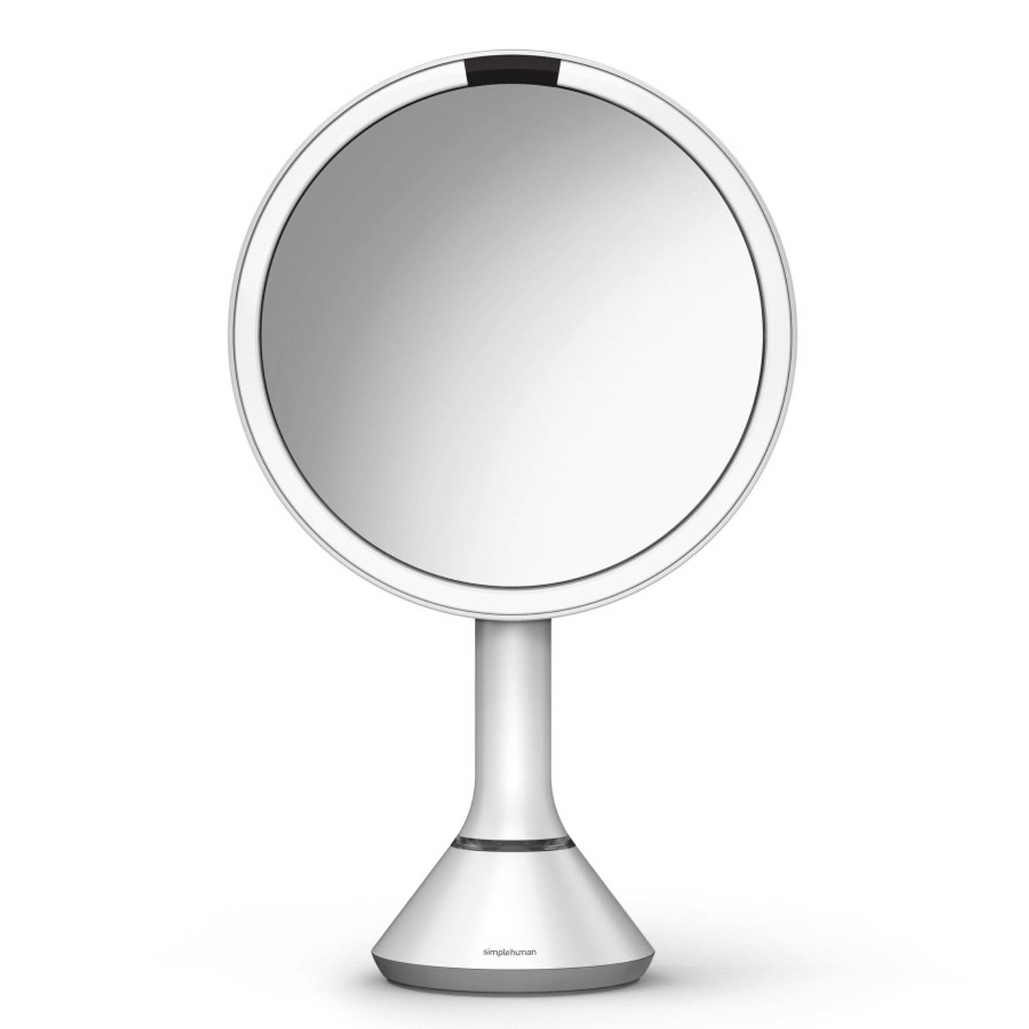 Simplehuman Spiegel met Sensor, Rond, 5x Vergroting, Wit Simplehum
