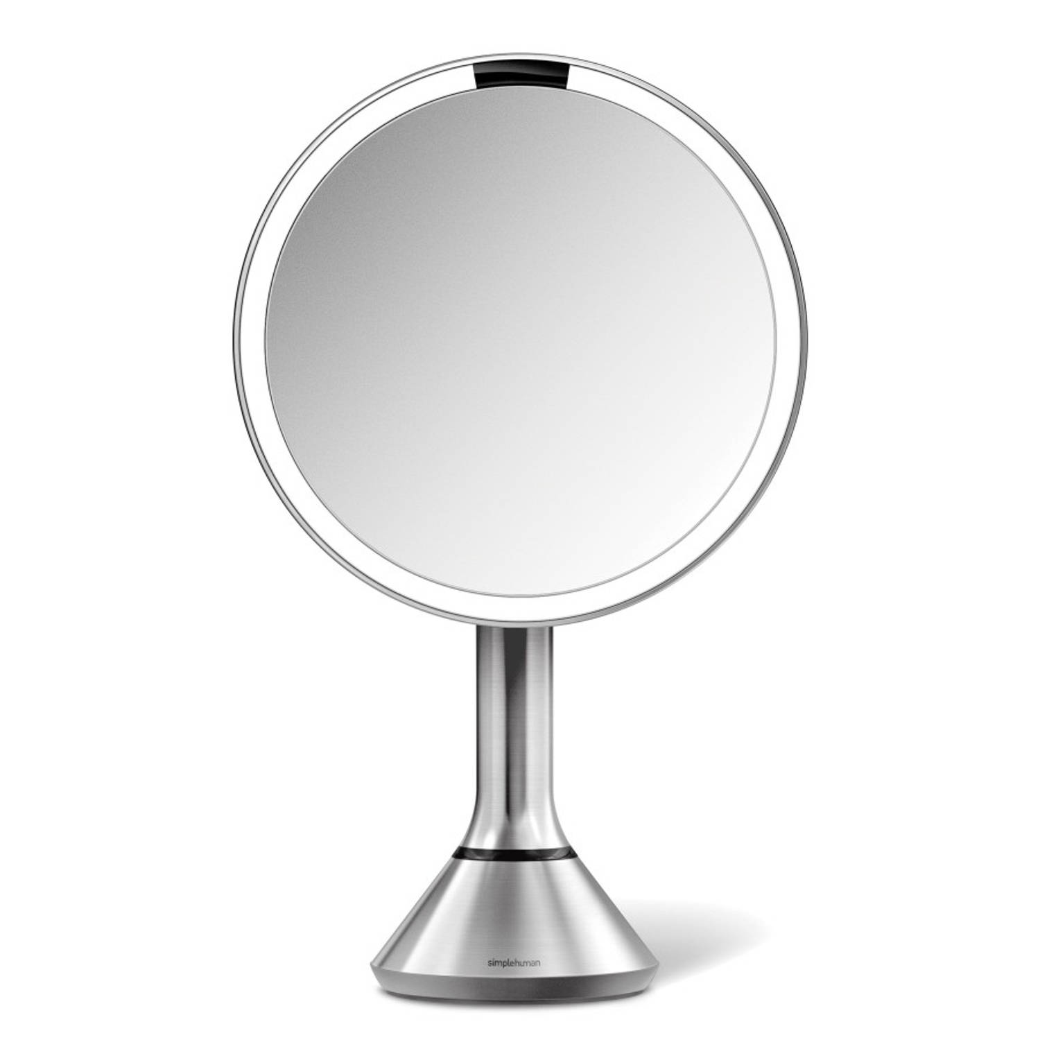 Simplehuman Spiegel met Sensor, Rond, 5x Vergroting, Zilver Simple