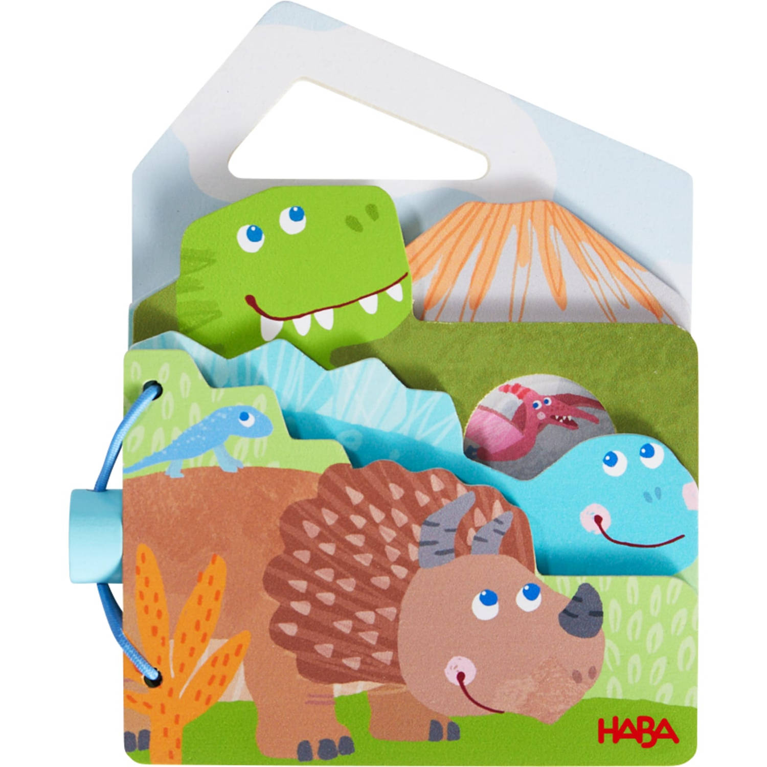 HABA Houten babyboek Dino's