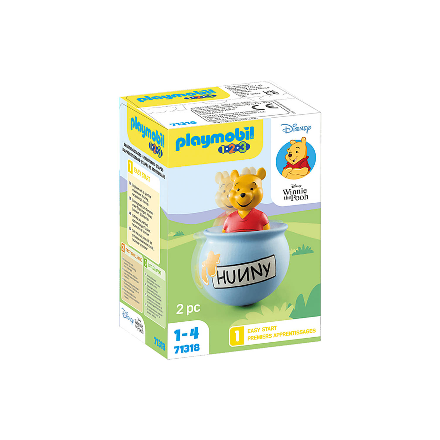 Playmobil® Constructie-speelset Winnie's sta-op honingpot (71318), Playmobil 1-2-3 Gemaakt in Europa