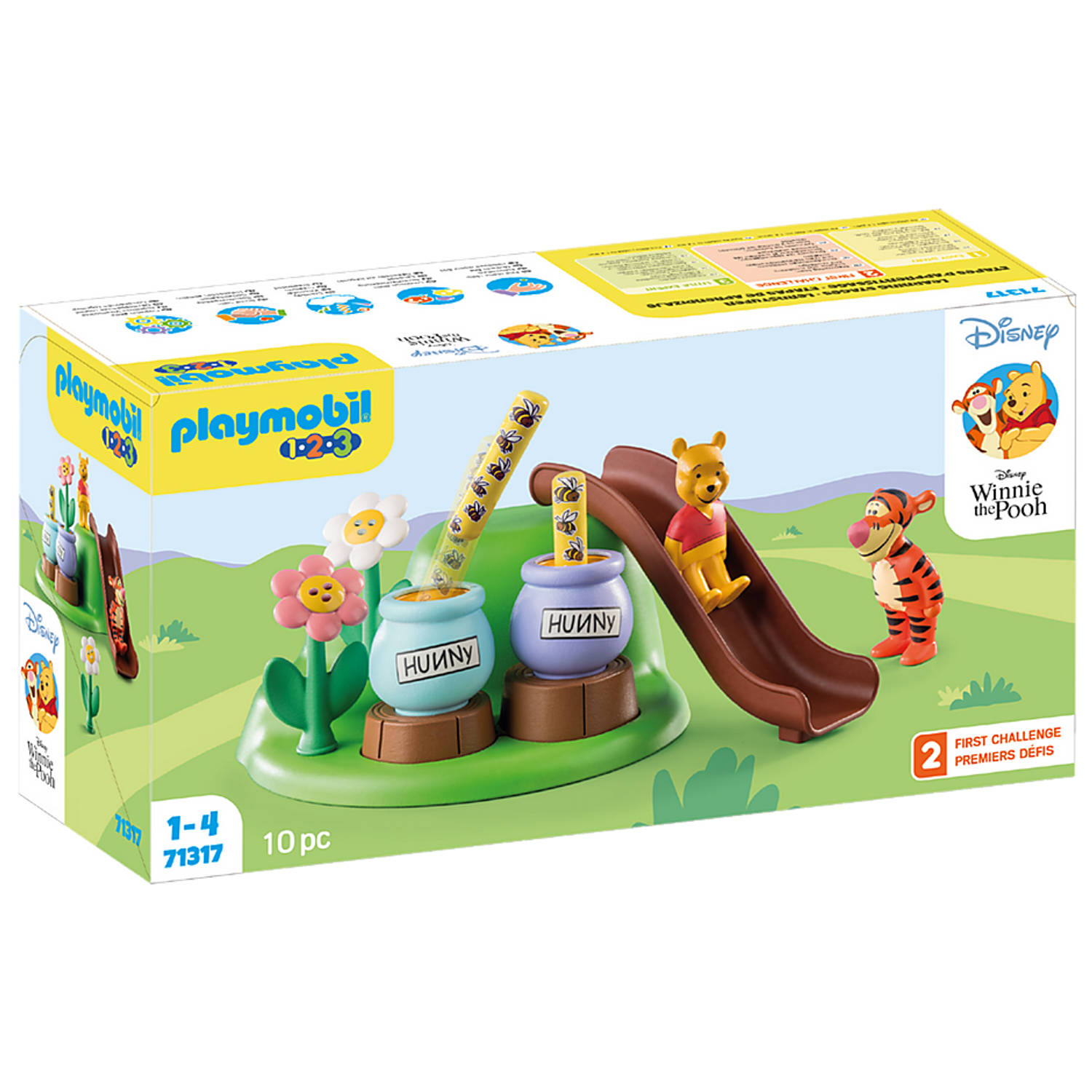 Playmobil® Constructie-speelset Winnie's & Teigetje bijentuin (71317), Playmobil 1-2-3 Gemaakt in Eu