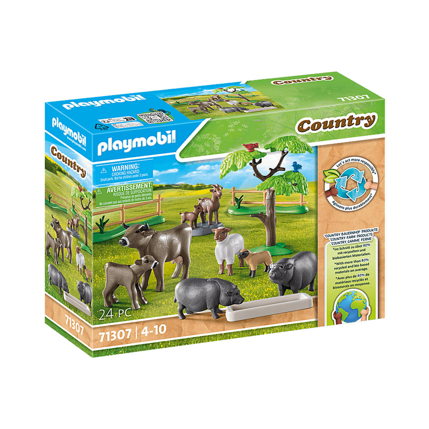 PlaymobilÂ® country 71307 aanvulling dieren