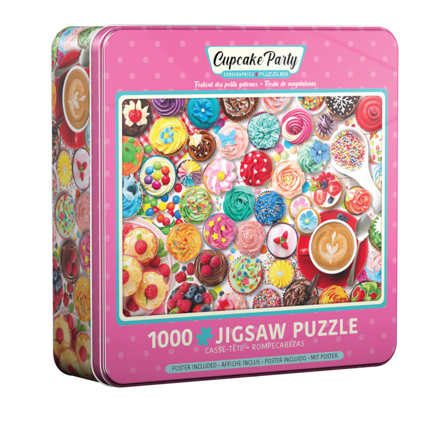 Eurographics Cupcake Party Tin (1000)