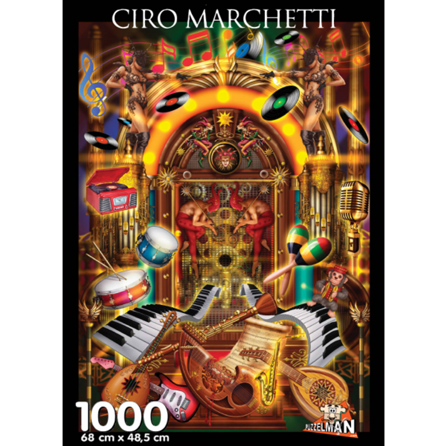 Puzzelman Juke Box Ciro Marchetti (1000)