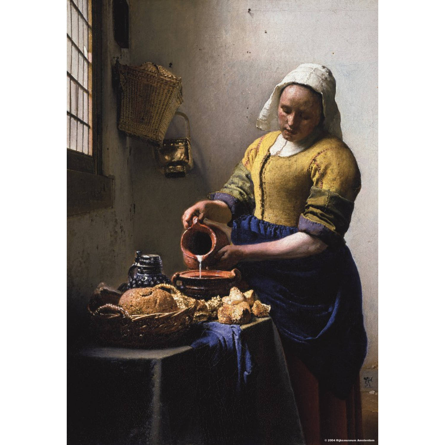 Vermeer Keukenmeid 1000 stukjes