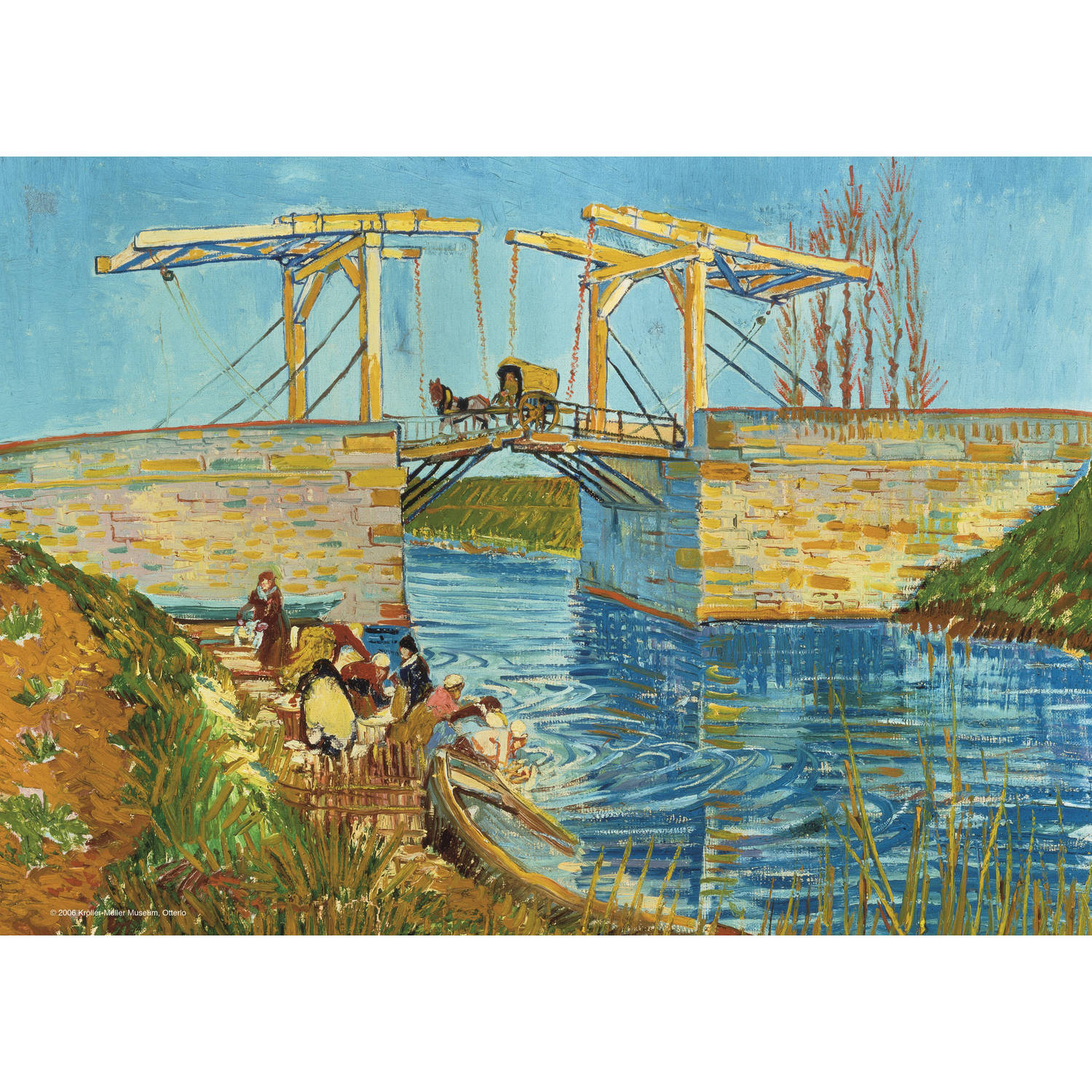 Puzzel Vincent van Gogh: De Brug te Arles 1000 stukjes