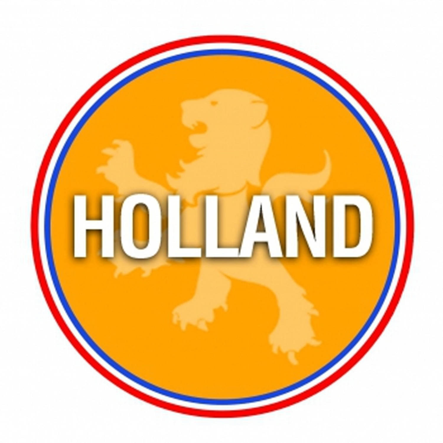 Holland oranje leeuw thema bierviltjes 75 stuks - Bierfiltjes
