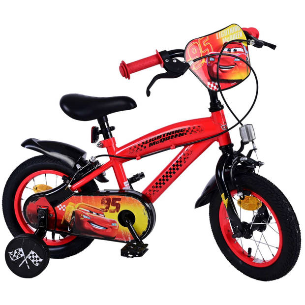 Disney Cars Kinderfiets - Jongens - 12 inch - Twee handremmen