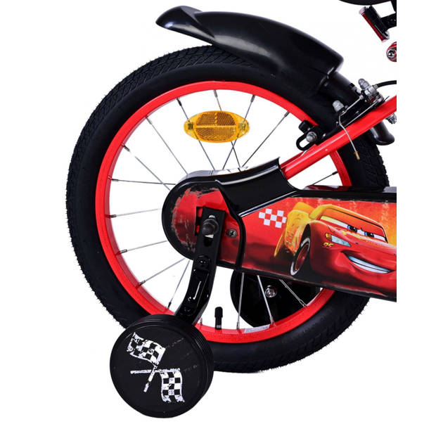 Disney Cars Kinderfiets - Jongens - 16 inch - Rood - Twee handremmen