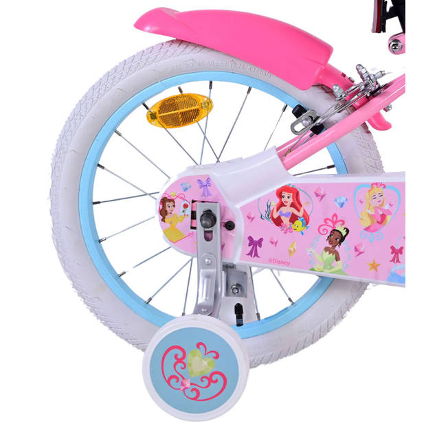 Disney Princess Kinderfiets - Meisjes - 16 inch - Roze - Twee Handremmen