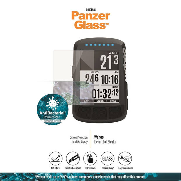 PanzerGlass Wahoo Elemnt Bolt St. screenprotector ontspiege