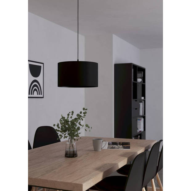 EGLO Maserlo 1 Hanglamp - E27 - 38 cm - Zwart