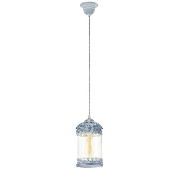 EGLO Langham Hanglamp - E27 - 14.0 cm - Grijs