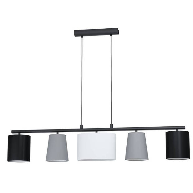 EGLO Almeida 1 Hanglamp - E14 - 120 cm - Zwart