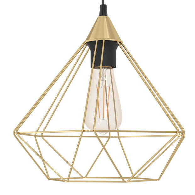 EGLO Tarbes Hanglamp - E27 - 32.5 cm - Goud