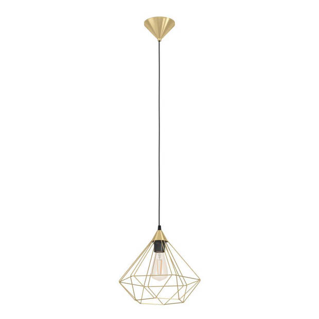 EGLO Tarbes Hanglamp - E27 - 32.5 cm - Goud