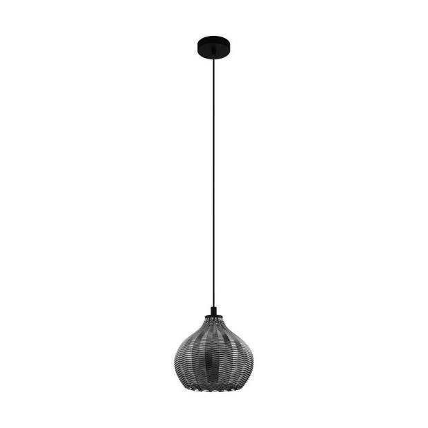 EGLO Tamallat Hanglamp - E27 - Ø 23 cm - Zwart