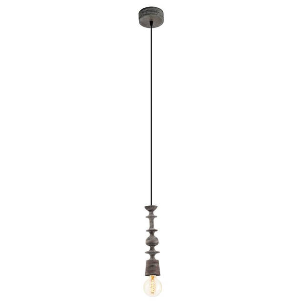 EGLO Avoltri Hanglamp - E27 - 7 cm - Zwart