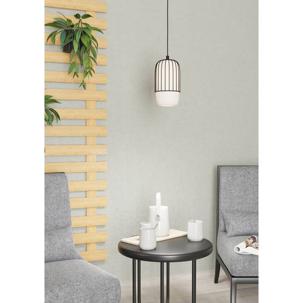 EGLO Muleges Hanglamp - E27 - 16 cm - Zwart