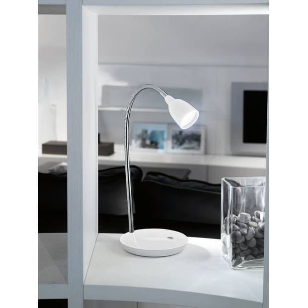 EGLO Durengo Tafellamp - LED - 16 cm - Wit
