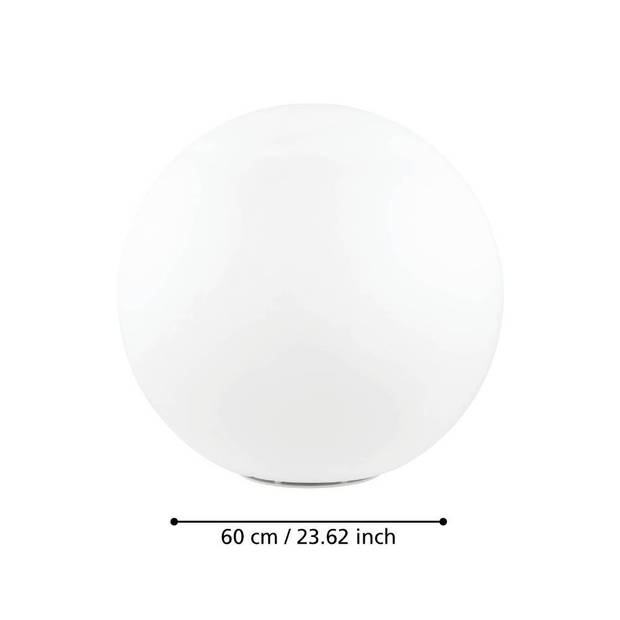 EGLO Monterolo Staande lamp buiten - E27 - 60 cm - Wit