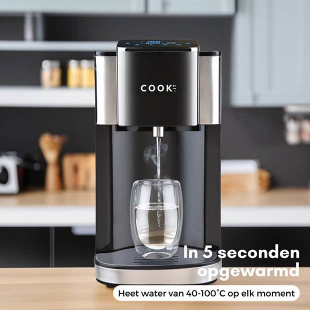 COOK IT Waterdispenser - 4L met Digitaal Display - Verschillende standen
