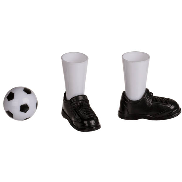 Mok voetbal - Inclusief 2 schoenen en bal - 12,5 x 10 cm - Voetbal mok - Voor de voetballiefhebber - Original