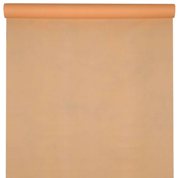 Santex Tafelkleed op rol - 2x - polyester - zalmroze - 120 cm x 10 m - Feesttafelkleden
