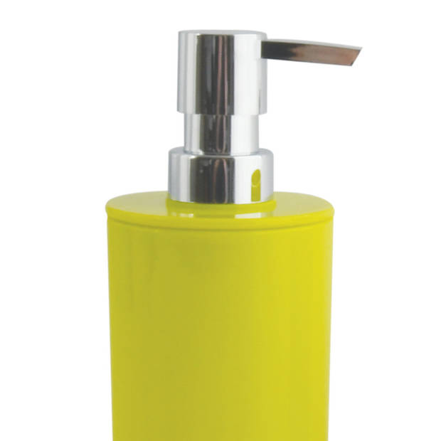 MSV Zeeppompje/dispenser Porto - PS kunststof - appelgroen - 7 x 16 cm - 260 ml - Zeeppompjes