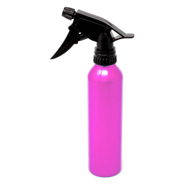 Concorde waterverstuiver - 2x - roze - aluminium - 300 ml - Waterverstuivers