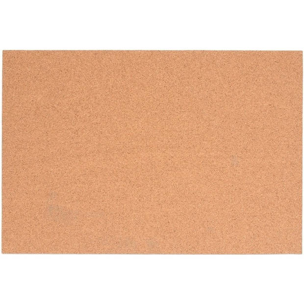 Knutselbord naturel kurk 30 x 45 x 0,3 cm - Hobbydecoratieobject