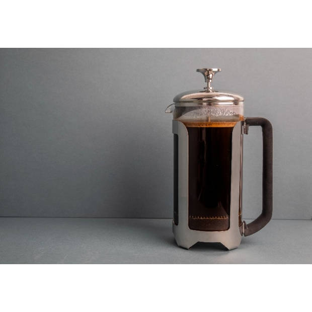 La Cafetière - Cafetière, 8 Kopjes, RVS, Zilver - La Cafetière Roma