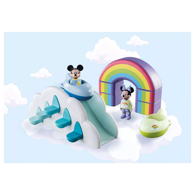 PLAYMOBIL 1.2.3 & Disney 1.2.3 & Disney: Mickey's & Minnie's Cloud Home