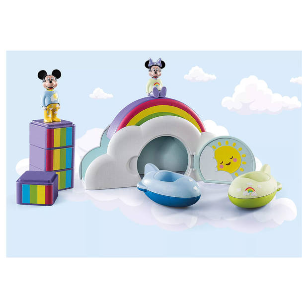 PLAYMOBIL 1.2.3 & Disney 1.2.3 & Disney: Mickey's & Minnie's Cloud Home