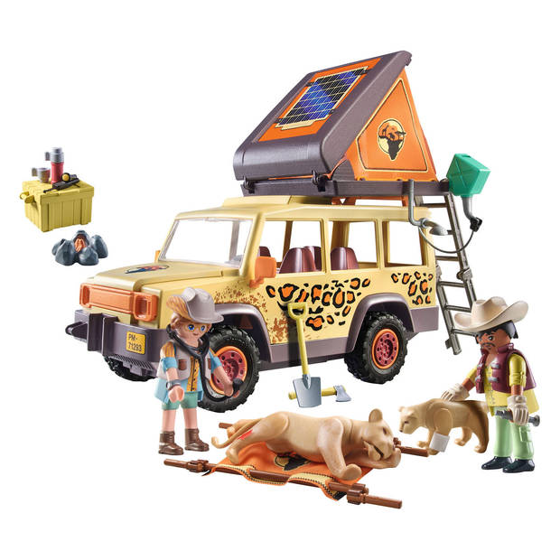 Playmobil Wiltopia Wiltopia - Cross-Country Vehicle with Lions