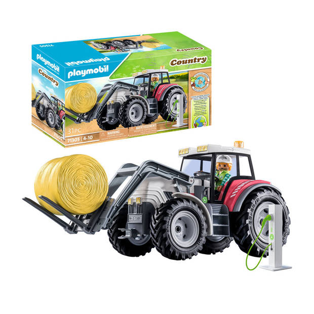 Playmobil Country E-Tractor with charging station