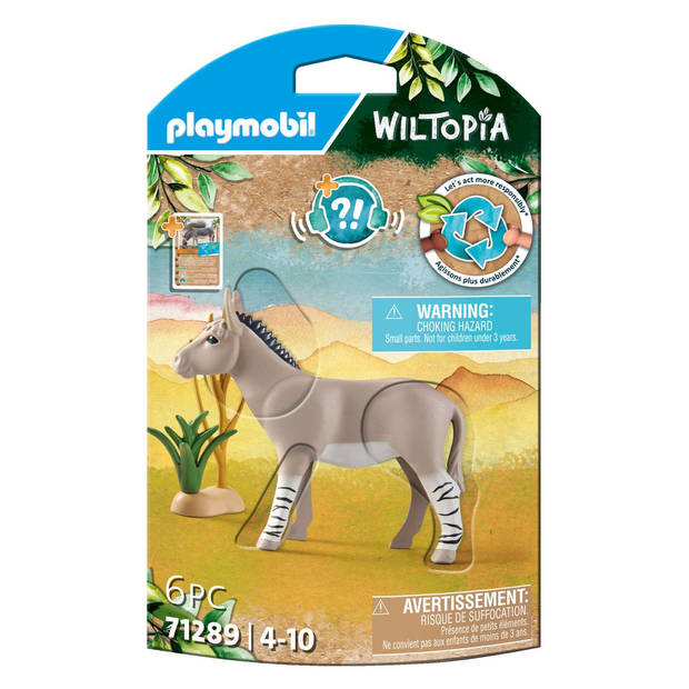 Playmobil Wiltopia Wiltopia - African Wild Donkey