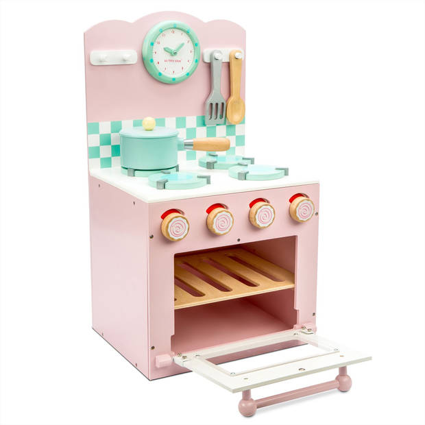 Le Toy Van LTV - Roze Oven & Kookplaat Set