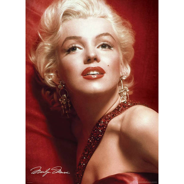 Eurographics Marilyn Monroe rood portret (1000)