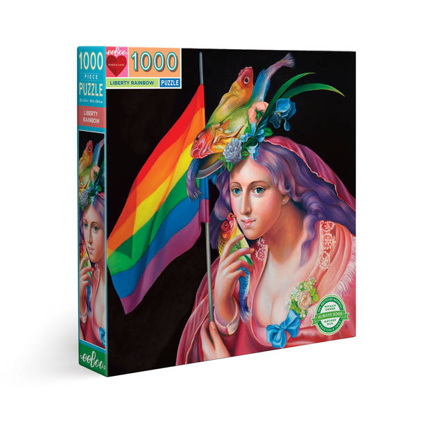 eeBoo Liberty Rainbow (1000) (U) AANBIEDING